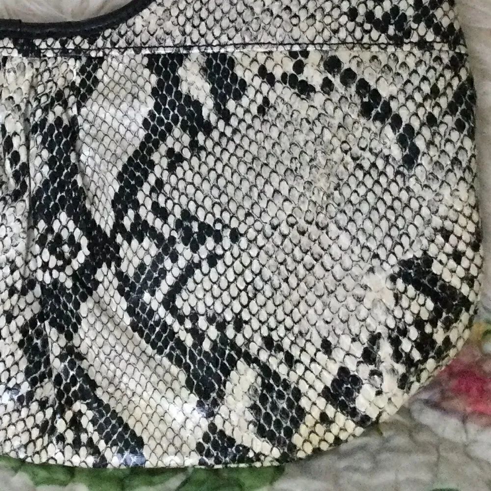 Carlos Falci clutch python look, vegan - Picture 3 of 4